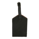 2Pcs Leather Luggage Tags Suitcase Id Card Name Label Baggage Address Travel