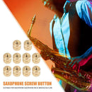10pcs Secondary Medium Number Knurled Screw Nut Button Saxophone Parts