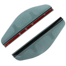 2x Car Rearview Mirror Eyebrow Cover Rain-proof Snow Protection Side Shield OZ