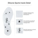 Magnetic Therapy Insoles,Breathable Magnetic Massage Insoles Orthotic Fight N8H6