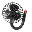 Portable Car Vehicle Cooling Cool Air Fan Car Mini Fan Cooling Fan Black