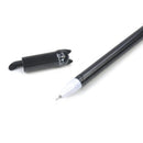 6PCS Cute Cat Gel Pen Black Ink Pens Lovely Stationery School Office Supplies