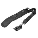 Black Single Shoulder Sling Belt Strap for DSLR Digital SLR Camera Quick Rapid