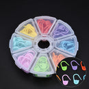 104x Knitting Crochet Hooks Locking Stitch Markers Pin Needle Clip Holder Craft