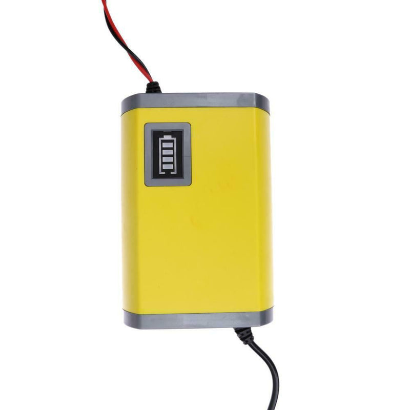 12V 6A Motorcycle Battery Charger Lead Acid Storage Battery Charger US Plug