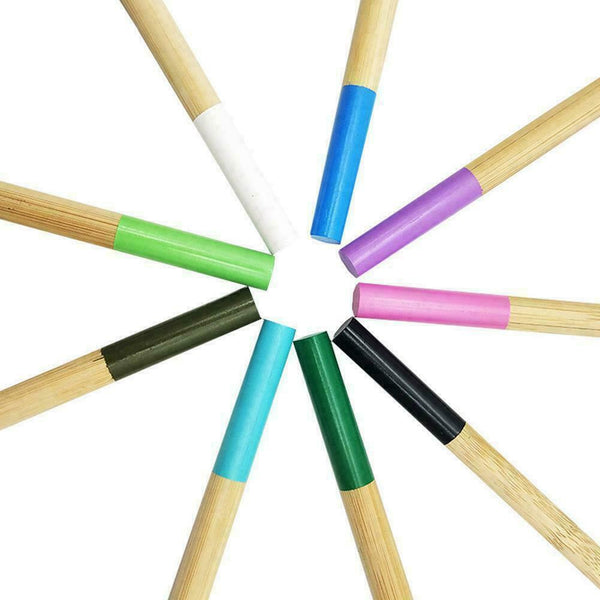 Eco-friendly Bamboo Toothbrush Oral Care Ecological Biodegradable Round han S6R2