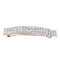 Automatic Rhinestone French Barrettes Large Hair Clip Hairpin Hair Accessory