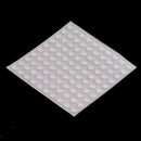 100x Silicone Bumpers Clear Round Buffer Pads Rubber for Furniture Desk