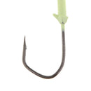 5pcs Jig Head Fishing Hooks Lure Weighted and Fast Sinking Luminous 6cm/21g