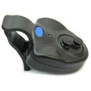 Black Outdoor Wireless Fish Bite Alarm LED Light Alert Bell Clip On Fishing Rod