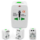 Global Universal Conversion Of Plug Socket Convert AC Power White Adapter K2I3