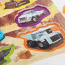 Wooden Puzzles Jigsaw Toys for Children Vehicles Cognition Learning