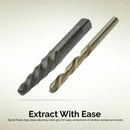 10pcs Screw Extractor Cobalt Drill Bit Set Easy Out Removing Broken Bolt Set