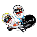 Regail 1 Piece Tennis Racket Carbon Fiber Women Man Male Tennis Racket for
