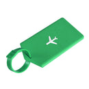 Luggage Tag Suitcase Label ID Address Holder Travel Accessories (Green) A