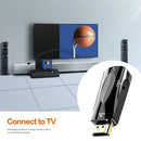 HW2208 HDMI to VGA Converter HD 1080P Adapter with 3.5mm Audio Jack (Black) A
