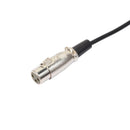 3-Pin XLR Female to 3.5mm 1/8" TRS Mono Jack Male Microphone Cable Plug 10ft