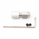 2Pcs RC Boat Flexible Coupling CNC Stainless Steel Flex Collet Coupler,5X4M B4H9