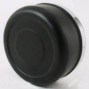Round Push Down Cigarette Ashtray with Spinning Tray, Black