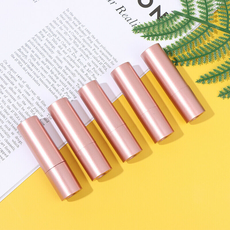 5Pcs Empty Lipstick Gloss Lip Balm Tube Clear Lip Gloss Container Bott Hn