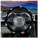 Automotive Women Embroidery Cute Car Steering Wheel Cover (Butterfly) I2Z1