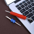 102pcs R134A Car Air Conditioning A/C Valve Core Valves+2 Removal Tools