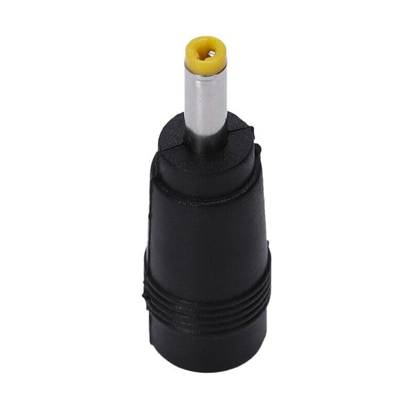 5X(Yellow Tip 4.0x1.7 mm Male Plug to 5.5x2.1mm Female Jack DC Power Conne F1R9)