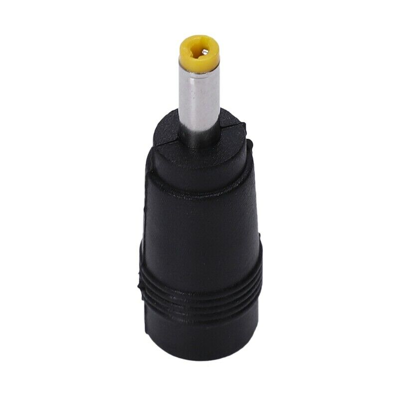 5X(Yellow Tip 4.0x1.7 mm Male Plug to 5.5x2.1mm Female Jack DC Power Conne F1R9)