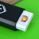 USB Rechargeable Electric Battery Flameless Lighter Windproof Random U6I6