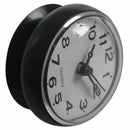 7cm Waterproof Kitchen Bathroom Shower Clock Suction Cup Sucker Wall Black