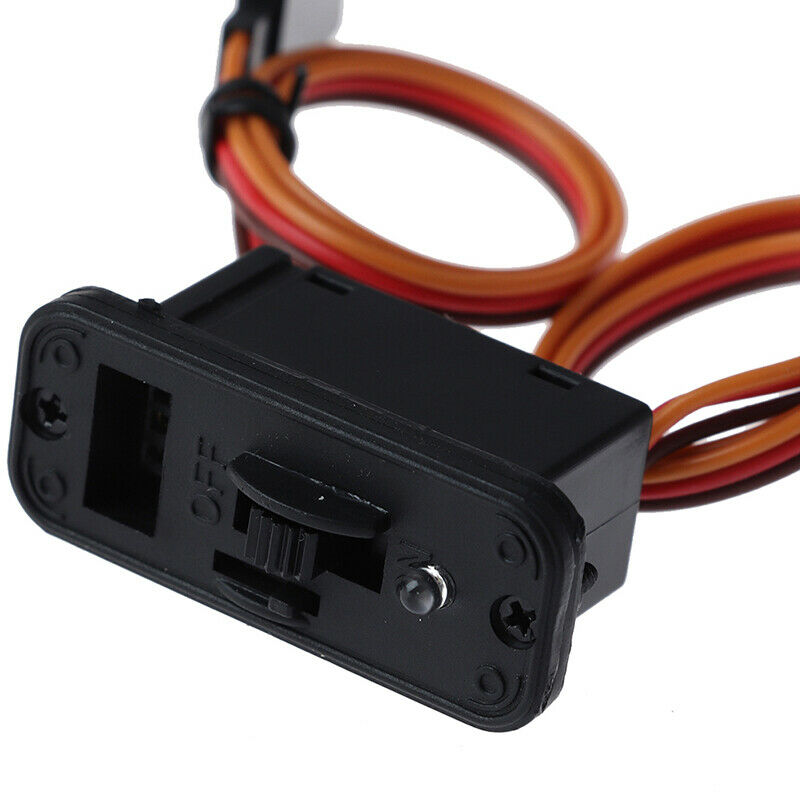 RC Switch Connectors With LED Display JR RC Connectors For RC ReceiverS Gw