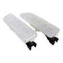 Pair of Front Fender Side Lamp for VW Jetta Golf MK4 99-05 133x70x37mm White
