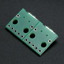 10pcs MICRO USB to DIP Adapter 5pin female connector B type pcb converter A