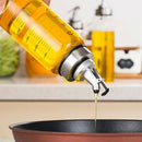 Olive Oil And Vinegar Dispenser With Drip-Free Spouts - Oil And Vinegar Bot G6L7