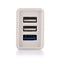 Universal 3 Ports USB Color Travel Charger US Plug 5V 2A Quick Charging Charger