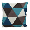 Blue Triple-cornered Cushions Cases Pillow Cover