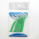 5Pcs L shaped interdental brush toothbrushes soft dental interdental oral car BX