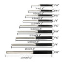 9Pcs Steel Multi Size Round Head Pins Punch Set Grip Roll Pins Punch Tool K W7N1
