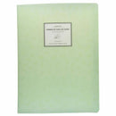 A4 Display Book Folder,Paper Storage Folder Plastic 20 Pockets (Green)