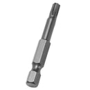 10pcs 1/4inch Hex Shank T25 Magnetic Torx Screwdriver Bits