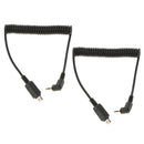 2x Camera Shutter Release Cable RM-UC1 2.5mm for Olympus E30 E400 E510 E620