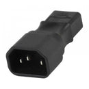 IEC320 C14 To IEC320 C9 Power Adapter Y-spliter Conversion Plug For PCs Monitor
