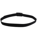 Men's Women's Silicone Belt Rubber Plastic Buckle Plain Leather Style Adjus