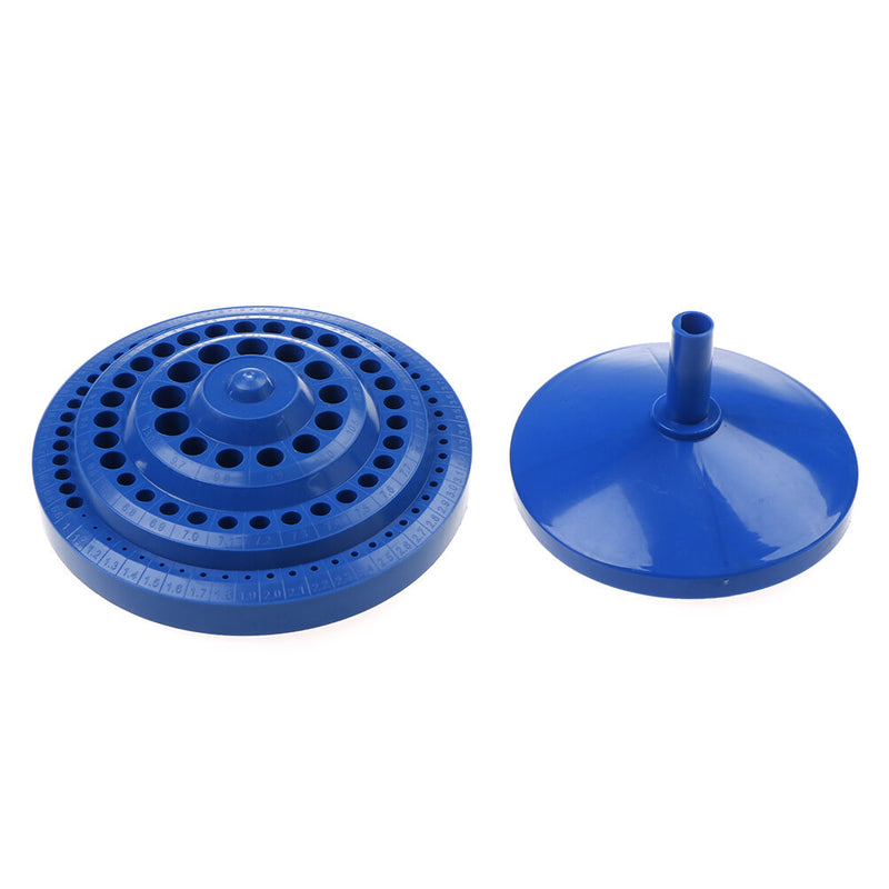 New 1mm~13mm 100 Bits Drill Bit Circle Stand Holder Electric Drill Tool  JR