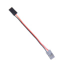 10Pcs 10cm 26AWG to Male JR Plug Servo Extension Lead Wire Cable  Z
