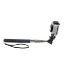 Adjustable Remote Shutter Handheld Selfie Stick Monopod+Adapter for Gopro Cam