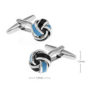 1 Pair Fashion Elegant Men's Cufflinks Cannabis Shirt Cufflinks Cuff Links  S7Q5