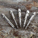 5Pcs/Set Magnetic Triangle Head Screwdriver Bits S2 Steel 1/4 Hex Shank50mm