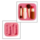 2 pcs Makeup Fondant Mould Lipstick Cake Decor Icing Sugarcraft Silicone