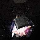 Flame Fire PU Wallet Leather Magician Stage Perform Street Show X5A7